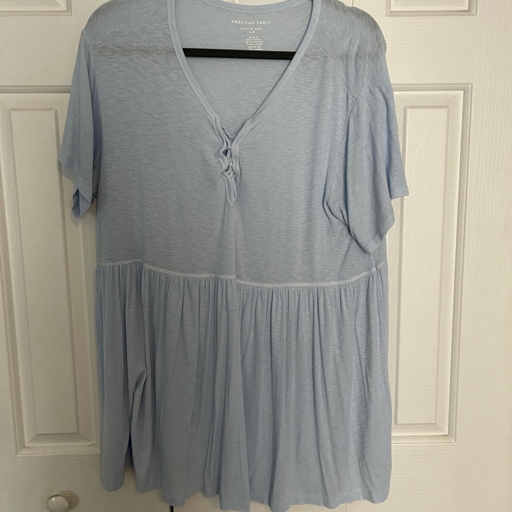 American Eagle Soft and Sexy Babydoll Top Size M.